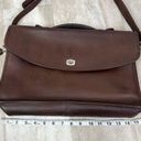 Coach Vintage  Lexington Dark Brown briefcase messenger bag E97-3285 Photo 2