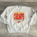 Gildan Kansas City Chiefs Super Bowl Champs Pullover Sweatshirt Womens L Sport Grey Photo 0