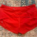 Lululemon Red Speed Up Shorts 2.5” Photo 1