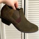 Earth Origins  Christine Booties in Olive Patchwork Women’s 7.5 Photo 1