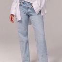 Abercrombie & Fitch  90’s Straight Low Rise Light Wash Blue Jeans 27/4 Regular Photo 0