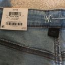 INC  JEANS International Concepts size 24 NWT high-rise distressed STRAIT CUT Photo 8