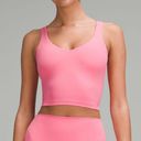 Lululemon  Align Cropped Tank Top Pink Size 8 Photo 0