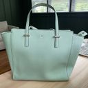 Kate Spade  New York Cedar Street Hayden Mint Satchel Tote Shoulder Bag Handbag Photo 1