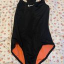 Nike Black  One Piece Swimsuit Photo 0