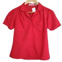 American Vintage Vintage Foxmoor Red Button Down Collared Shirt S Photo 0