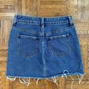 PacSun High-Waisted Medium Wash Denim Skirt Photo 5