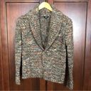 Talbots  Wool Alpaca Blend Chunky Open Long Sleeve Brown Fall Color Cardigan S Photo 0