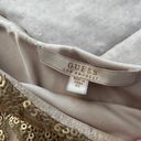 GUESS Gold One Sleeve Mini Dress Photo 1