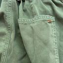 ZARA paperbag jeans in army/dark olive  green Photo 2