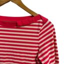 Kate Spade  New york Devon striped top pink white size Small Photo 1