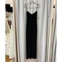 Camila Coelho NWT  Ribbed Halter Neck Bodycon Maxi Dress Black Women's Size M Photo 2