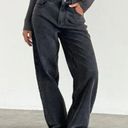 Motel Rocks Parallel Jeans In Black Wash Size XXS Photo 0