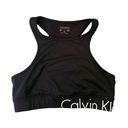 Calvin Klein Performance High Neck Racerback Sports Bra Photo 0