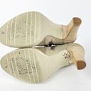 Paul Green  beige suede peep toe heeled booties Photo 8