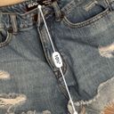 BDG High Rise Cheeky Distressed Jean Shorts Photo 2