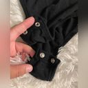 Poof! women’s all black tank top bodysuit Photo 3