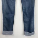 Hudson Jeans  Relaxed Straight Distressed Cuffed Dark Wash Jeans Sz 26 Photo 8