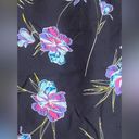 Vans  Off the Wall Floral Print‎ Drawstring cropped Pants size Large Photo 3