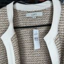 Loft  | women nwt cream knit cardigan sweater Photo 3