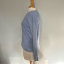 Treasure & Bond  Light Blue Fuzzy Pullover Crewneck Sweater Size S Photo 3