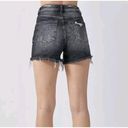 Risen Denim Shorts RDS6012 Distressed Black Size Large Photo 6