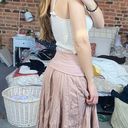 Flowy MIDI Skirt Pink Photo 1