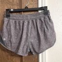 Lululemon  Hotty Hot Short II 2.5" Heather Lux Multi Black Gray Reflect Sz 6 EUC Photo 2