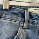 Off-White NWT  Degrade Crop Denim Leg Medium Blue Wash Dip Dye Womens Size 25 Photo 5