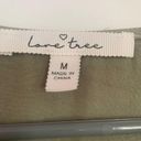 Love Tree  Woman Ankle Dress Button Front Size M Olive Sage color Photo 3