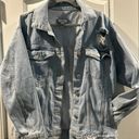 Forever 21 Distressed Jean Jacket Photo 0