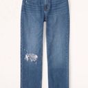 Abercrombie & Fitch Abercrombie Ultra High Rise Straight Ankle Jeans Photo 5