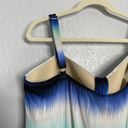 Cacique Swim by  Women Plus Size 24W Blue White Tie Dye Tankini Top Built in Bra Photo 7