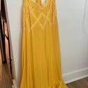 MIDI yellow dress Size M Photo 3