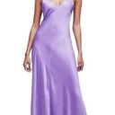 L'Agence  Clea Maxi Slip Dress Size Orchid/Lavender/purple 6 Orchid Photo 0