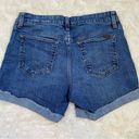 Joe’s Jeans  Womens Denim Size 28 Dark Wash Mid Rise Midi Cuffed Hem Jean Shorts Photo 5