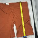 Gilly Hicks #7  size large burnt orange spandex b8 Photo 5