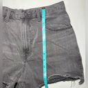 Uniqlo  Denim 100% Cotton Womens Cut Off Shorts Size 27 Black Western Goth Photo 1