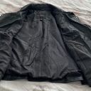 Celebrity Pink Black Vegan Leather Moto Biker Jacket, size XXL Photo 12