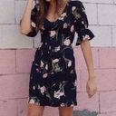 Christy Dawn  Ono Floral Button Down Mini Dress Small Photo 0