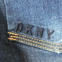 DKNY  Skinny 4-Pocket Dark Blue Wash Jeans with Belt Loops Photo 6