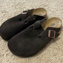 Birkenstock Boston Suede Leather Photo 0