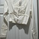 Free People Cream Lace Long Sleeve Top Photo 0