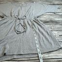 143 Story by Line Up Women's Romper M Med Medium Light Grey Gray Soft Ribbed Tie Photo 11