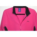 Reebok Pink and Black Large Lightweight Fleece Jacket from Reebox Athletic Athleisure Photo 21