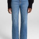 ALC Frank ALC Malone Studded High-Waisted Straight Leg Denim Jeans Photo 1