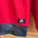 Nike ESSENTIAL RED/BLACK  GRAPHIC SWEATSHIRT PULLOVER Photo 4