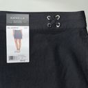 Rafaella  Comfort NWT Size XXL Black Elastic Waistband Skort - Skirt w/ Shorts Photo 2