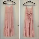 l*space L* Santorini Maxi Dress in Rose Quartz Size XL Photo 3