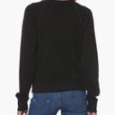 Paige  Daytona Chain Trim Casual Pullover Sweatshirt Black Silver Size Large Photo 2